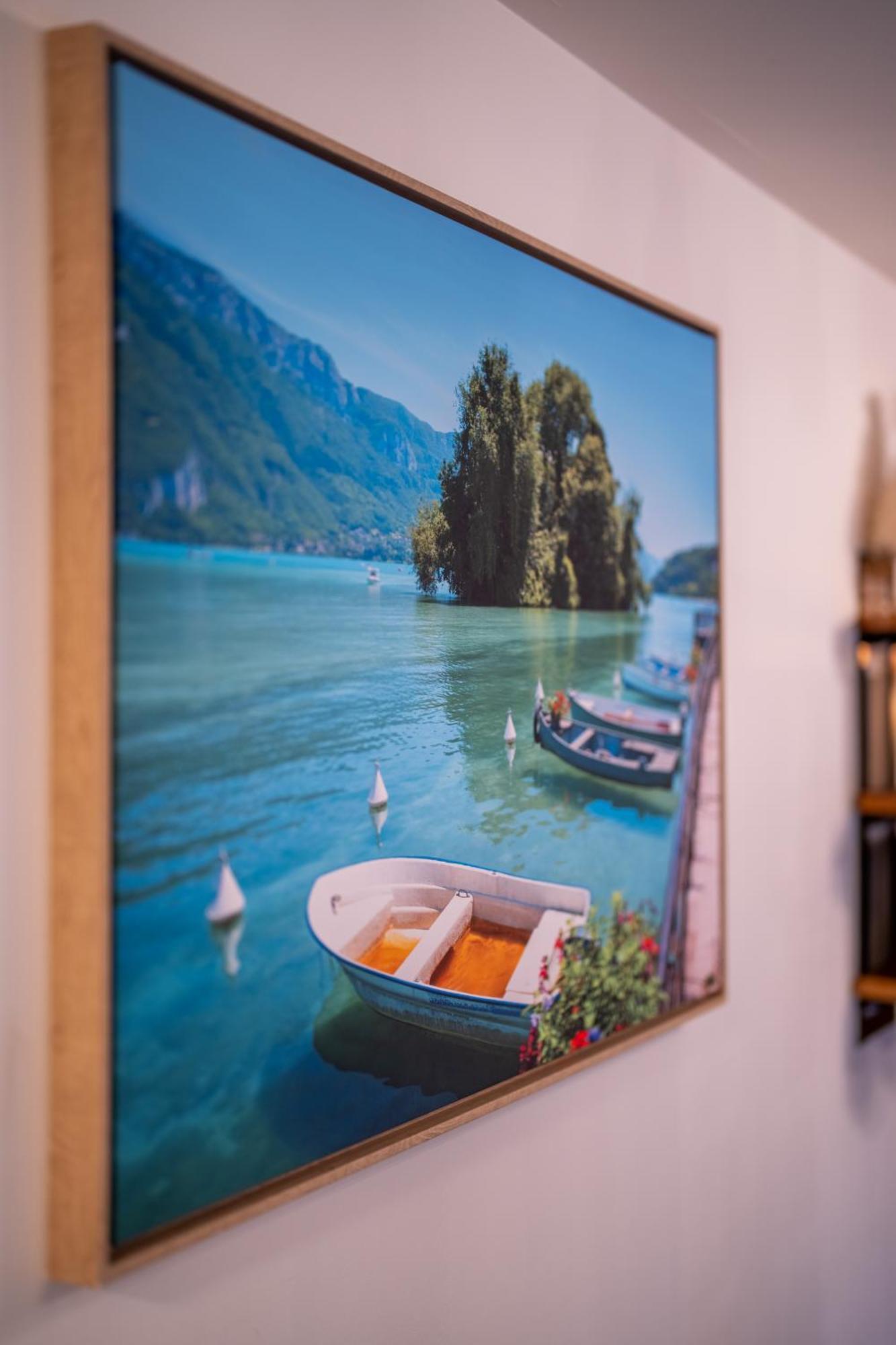Charmant Appartement A 5 Minutes A Pied De La Vielle Ville Annecy Avec Parking Prive Bagian luar foto