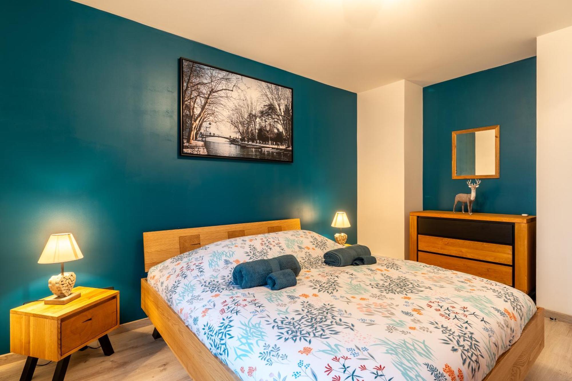 Charmant Appartement A 5 Minutes A Pied De La Vielle Ville Annecy Avec Parking Prive Bagian luar foto